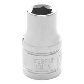 Performance Tool W32210 1/2" Drive 10mm 6pt Socket