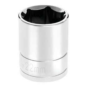 Performance Tool W32222 1/2" Drive 22mm 6pt Socket
