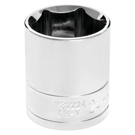 Performance Tool W32224 1/2" Drive 24mm 6pt Socket