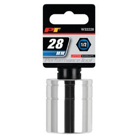 Performance Tool W32228 1/2" Drive 28mm 6pt Socket