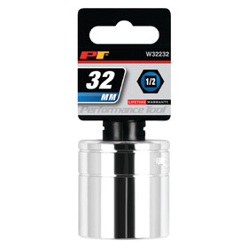 Performance Tool W32232 1/2" Drive 32mm 6pt Socket
