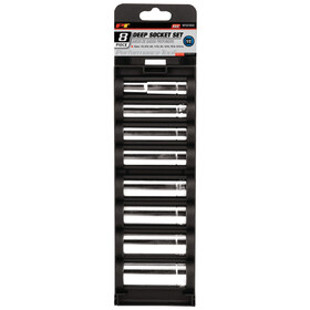 Performance Tool W32300 8 pc. 1/2" Drive SAE Deep Socket Set