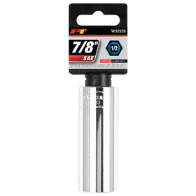 Performance Tool W32328 1/2" Drive 7/8" 6pt Deep Socket