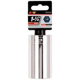 Performance Tool W32340 1/2" Drive 1-1/4" 6pt Deep Socket