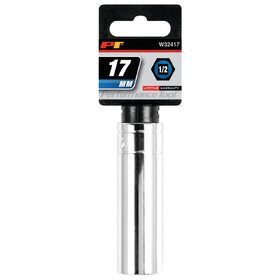 Performance Tool W32417 1/2" Drive 17mm 6pt Deep Socket