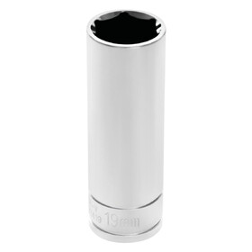 Performance Tool W32419 1/2" Drive 19mm 6pt Deep Socket