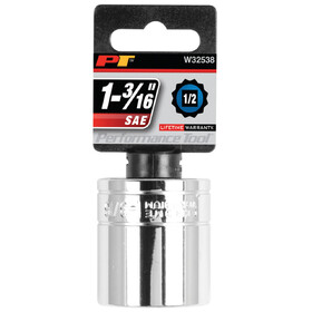 Performance Tool W32538 1/2" Drive 1-3/16" 12pt Socket
