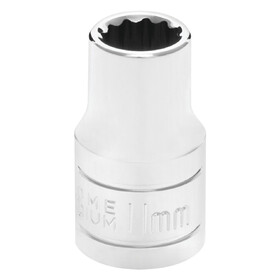 Performance Tool W32811 1/2" Drive 11mm 12pt Socket