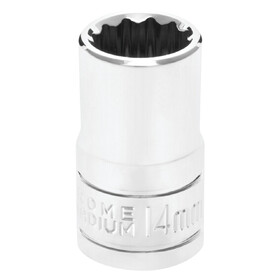 Performance Tool W32814 1/2" Drive 14mm 12pt Socket
