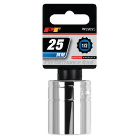Performance Tool W32825 1/2" Drive 25mm 12pt Socket