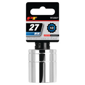 Performance Tool W32827 1/2" Drive 27mm 12pt Socket
