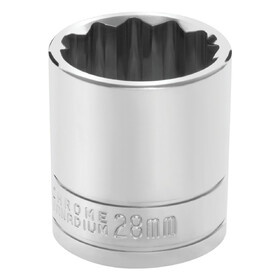 Performance Tool W32828 1/2" Drive 28mm 12pt Socket