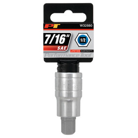 Performance Tool W32880 1/2" Drive 7/16" Hex Bit Socket