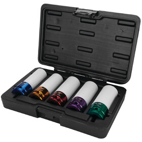 Performance Tool W32902 5 pc. 1/2" Drive Thin Wall Impact Sockets