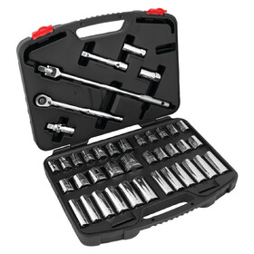Performance Tool W32905 40 pc. 1/2" Drive Mechanic's Socket Set