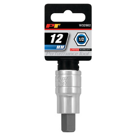 Performance Tool W32982 1/2" Drive 12mm Hex Bit Socket
