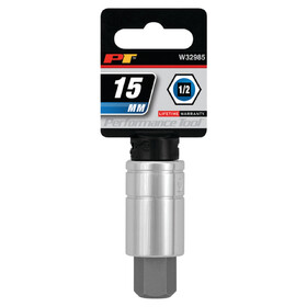 Performance Tool W32985 1/2" Drive 15mm Hex Bit Socket