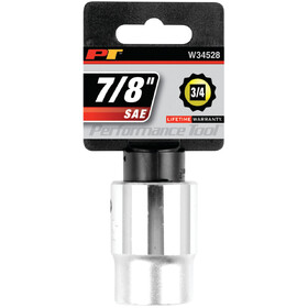 Performance Tool W34528 3/4" Drive 7/8" 12pt Socket