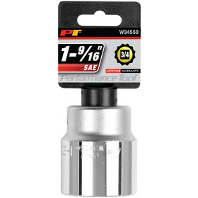 Performance Tool W34550 3/4" Drive 1-9/16" 12pt Socket