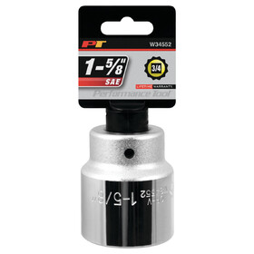 Performance Tool W34552 3/4" Drive 1-5/8" 12pt Socket