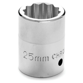 Performance Tool W34825 3/4" Drive 25mm 12pt Socket