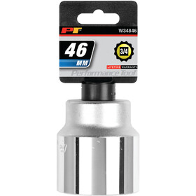Performance Tool W34846 3/4" Drive 46mm 12pt Socket