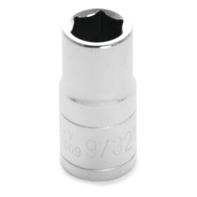 Performance Tool W36009 1/4" Drive 9/32" 6pt Socket