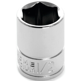 Performance Tool W36016 1/4" Drive 1/2" 6pt Socket