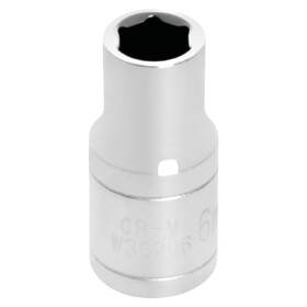 Performance Tool W36206 1/4" Drive 6mm 6pt Socket