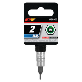 Performance Tool W36902 1/4" Drive 2mm Hex Bit Socket