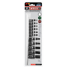Performance Tool W38791 11 pc. X-Trax Metric Hex Bit Set