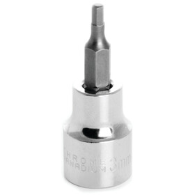 Performance Tool W38893 3/8" Drive 3mm Hex Bit Socket