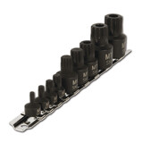 Performance Tool W38965 9 pc. Impact Triple Square Bit Sockets