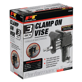 Performance Tool W3900 3" Clamp on vise