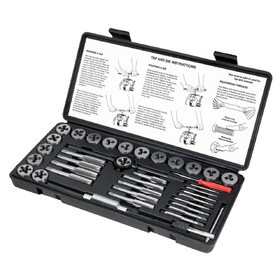 Performance Tool W4001DB 40 pc. SAE Tap & Die Set