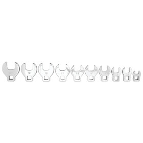 Performance Tool W452 10 pc. Metric Crowfoot Wrench Set