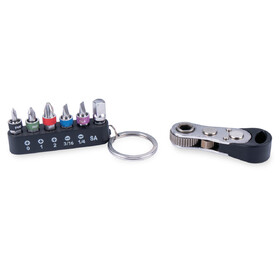 Performance Tool W490 7 pc. Micro 1/4" Bit Ratchet Set