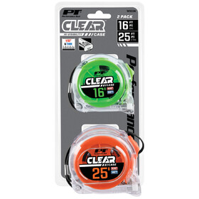 Performance Tool W5038 2 pc. Clear Tape Measure Set