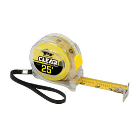 Performance Tool W5041 25' Clear Tape Measure