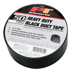 Performance Tool W504 Black Heavy Duty Duct Tape