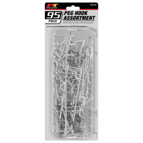 Performance Tool W5160 95 pc. Peg Hook Assortment