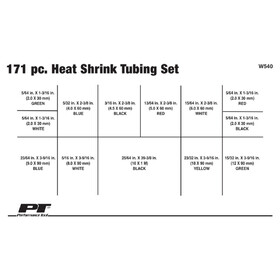 Performance Tool W540 171 pc. Heat Shrink Tubing Set
