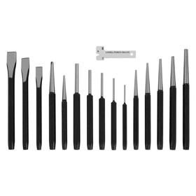 Performance Tool W7540 16 pc. Punch & Chisel Set