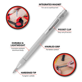 Performance Tool W7552 Carbide Tip Scriber