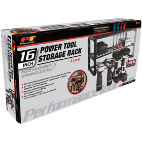 Performance Tool W7701 16" Power Tool Storage Rack