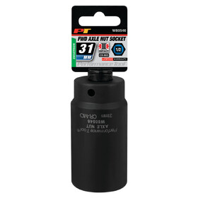 Performance Tool W80546 31mm FWD Axle Nut Socket CrMo