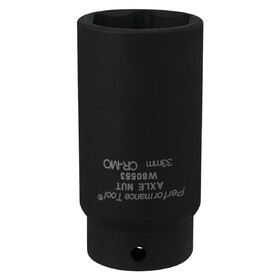 Performance Tool W80553 33mm FWD Axle Nut Socket CrMo