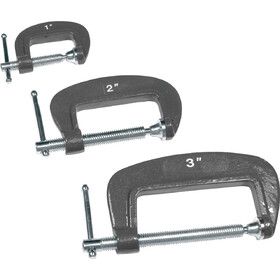 Performance Tool W86012 3 pc. C-Clamp Set