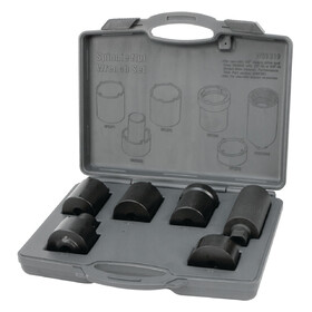 Performance Tool W89319 6 pc. 4 x 4 Spindle Nut Wrench Set