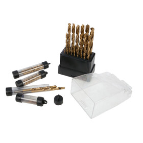 Performance Tool W9013 63 pc. Titanium Drill Bit Set